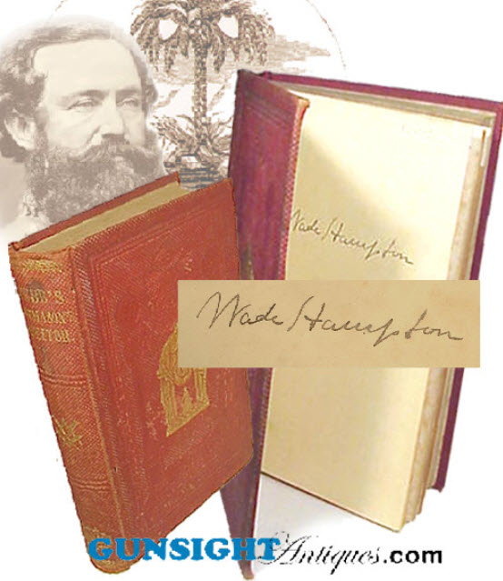 C. S. Lt. GEN. WADE HAMPTON?S SIGNED FREEMASON?S MONITOR