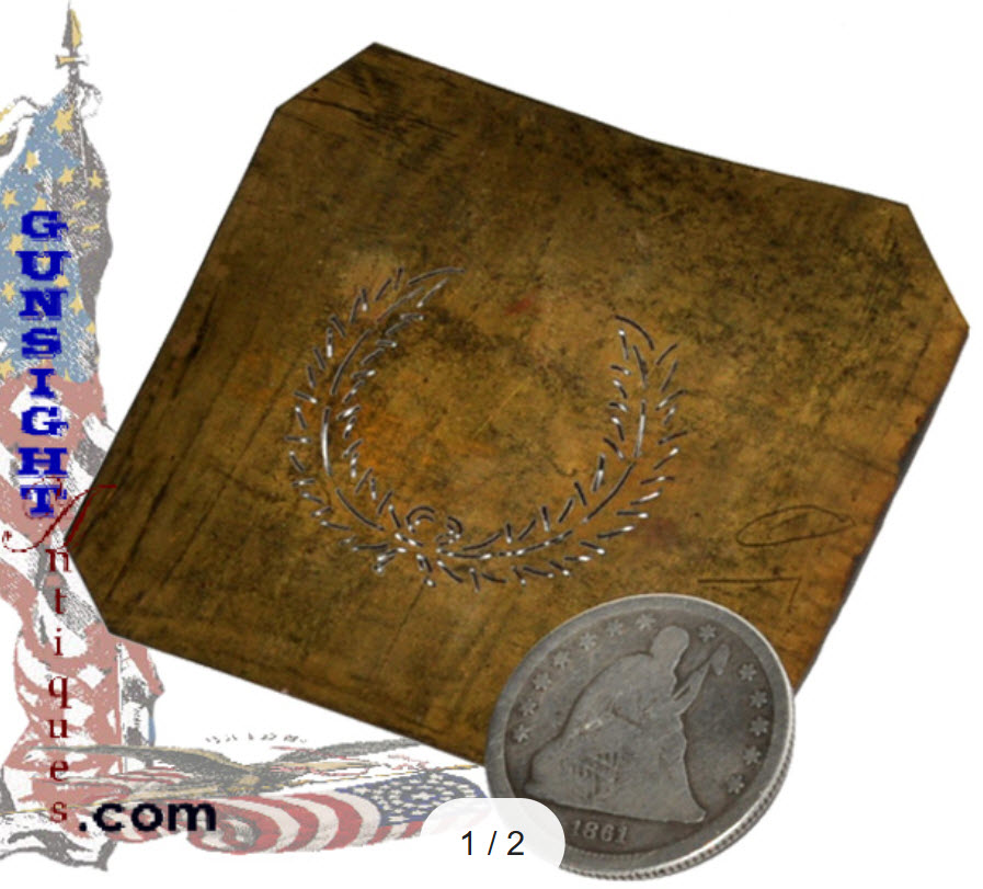 Civil War era & earlier - INSIGNIA STENCIL