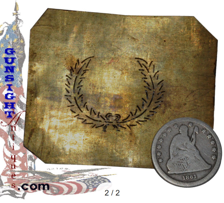 Civil War era & earlier - INSIGNIA STENCIL - Image 2