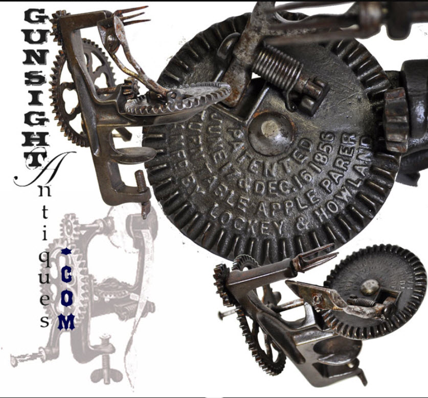 Patent 1856 MECHANICAL APPLE PEELER - Image 3