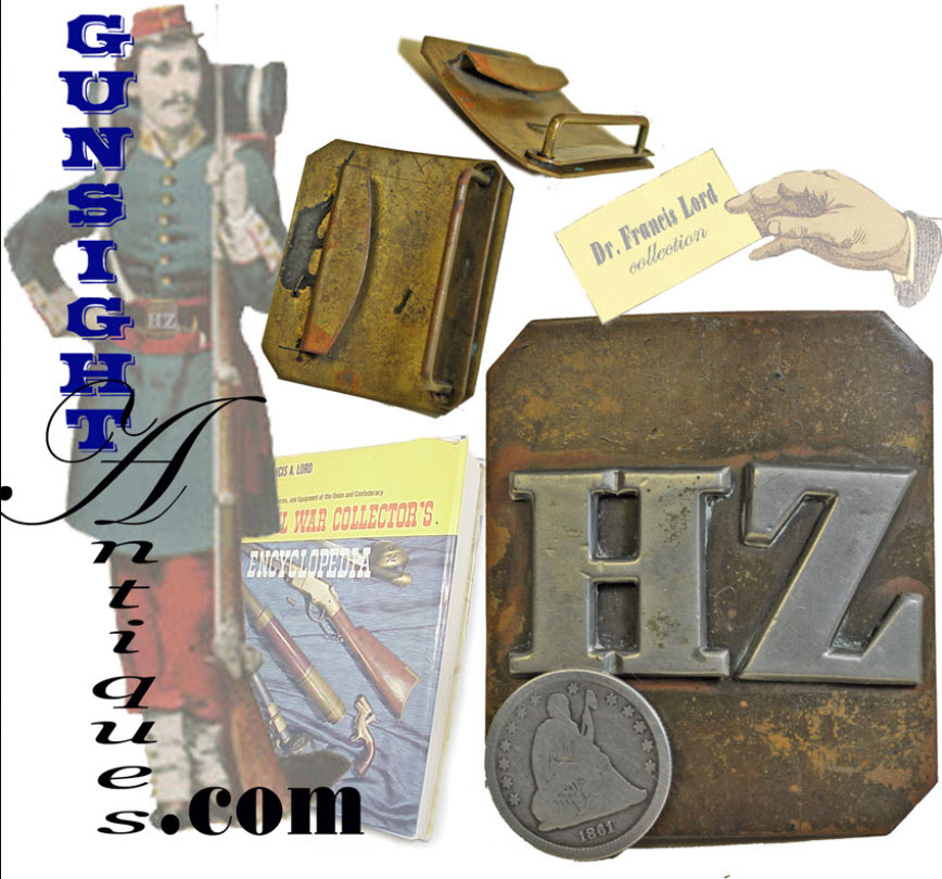 Francis Lord collection- HOUSUM ZOUAVES belt plate.