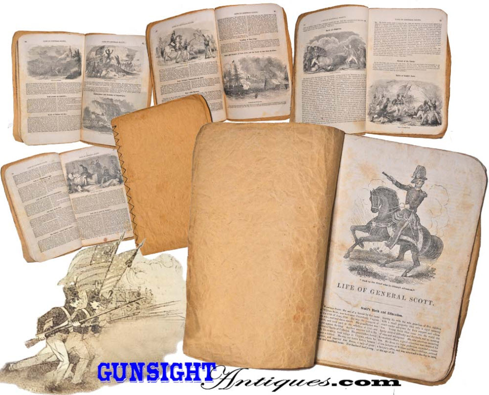rare! circa 1852, 32 page illustrated pamphlet -LIFE OF GENERAL SCOTT?