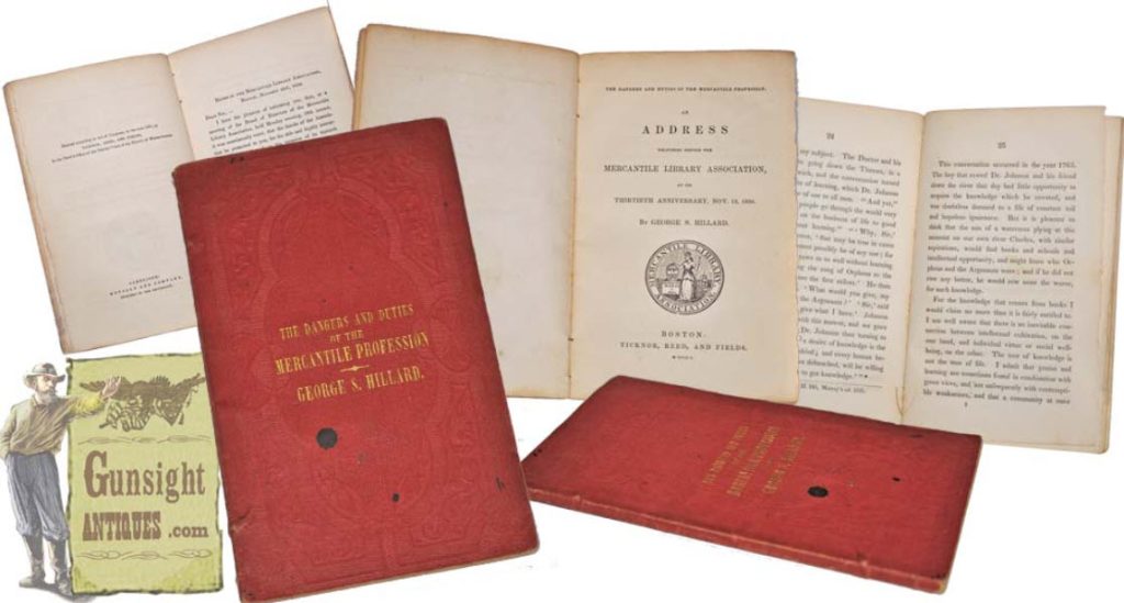 The Dangers and Duties of the Mercantile Profession as published in 1850