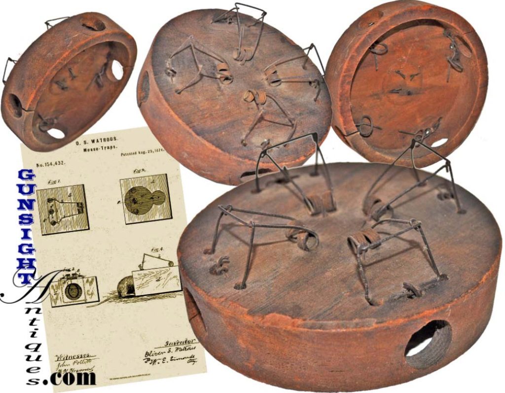 Pat. 1874 - multiple MOUSE TRAP