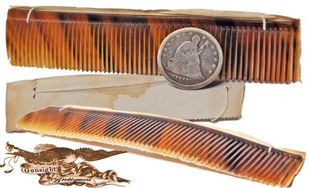 Civil War vintage original as new & unused -  Horn Comb