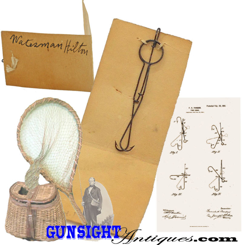 Rare!  Pardon's Pat. Composite - FISHHOOK