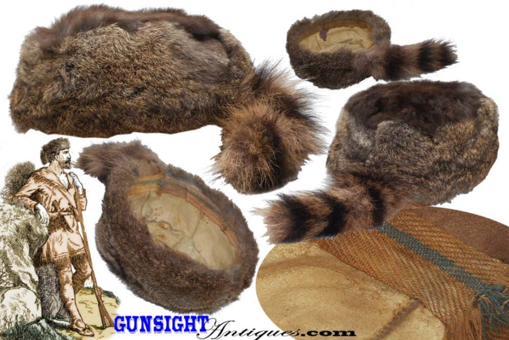Vintage Coon Skin & Rabbit Fur - Cap