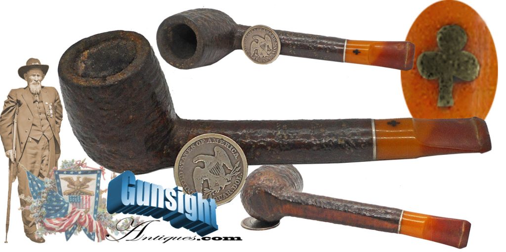 Post Civil War 2nd CORPS veteran - TOBACCO PIPE