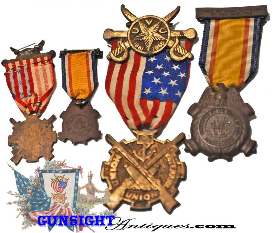 early issue -  Civil War Union Veterans Union Medal group