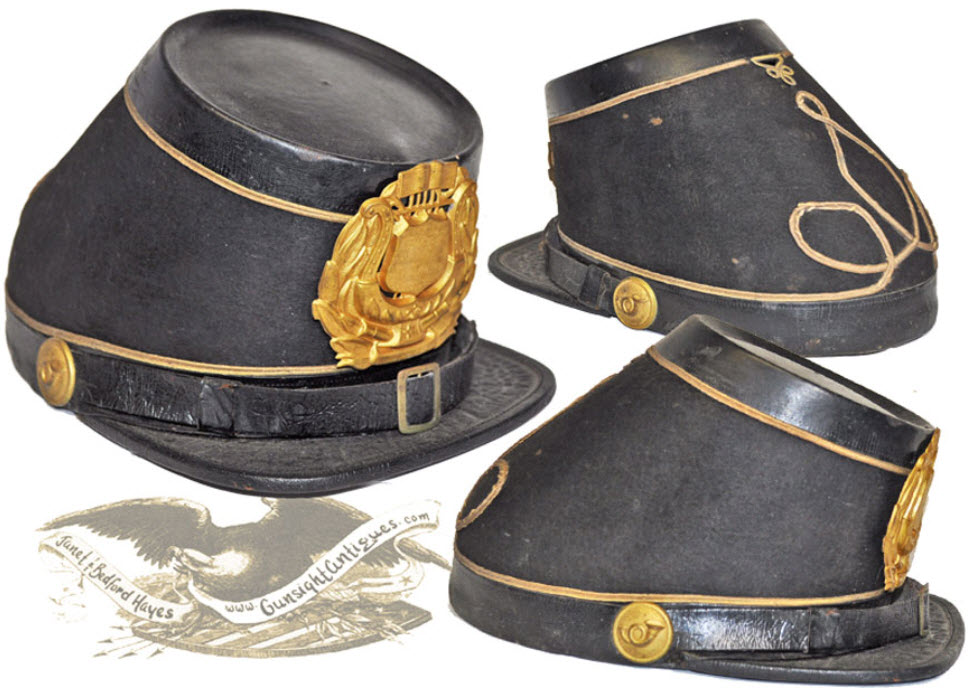 Civil War Reconstruction / Indian War era beaver - G. W. Simmons & Son. - Shako