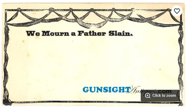 Abraham Lincoln ‘We Mourn a Father Slain’ COVER
