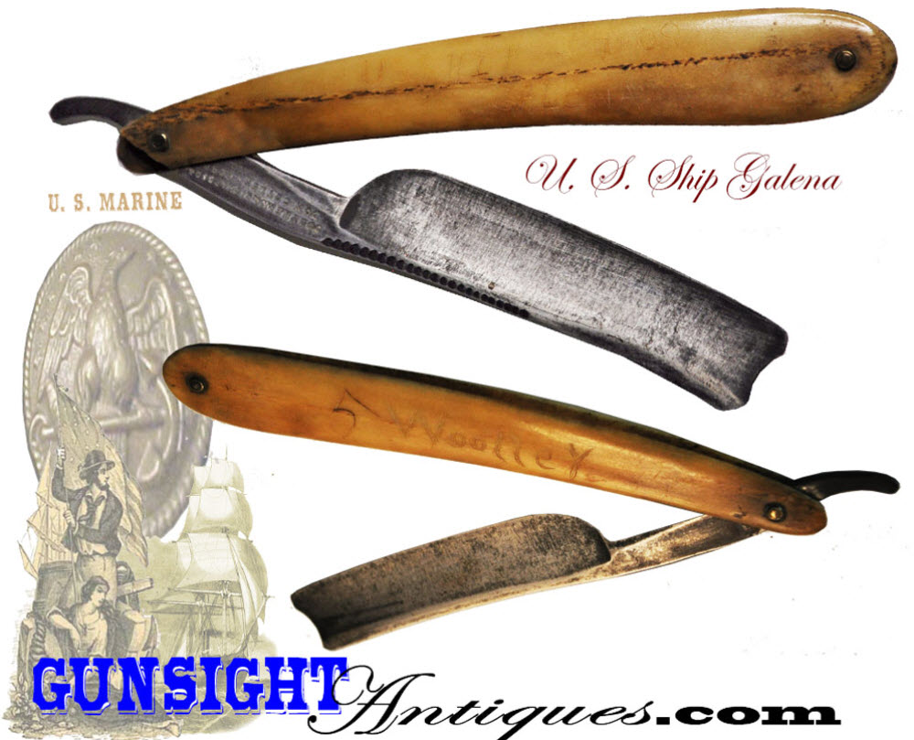 Civil War U. S. Marine – STREIGHT Razor