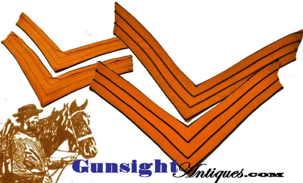 1872 Pattern Cavalry SERGEANT CHEVRONS