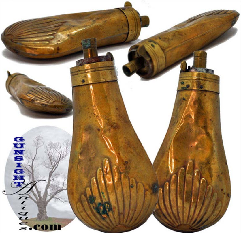 Civil War era 31 cal. percussion revolver - FLASK